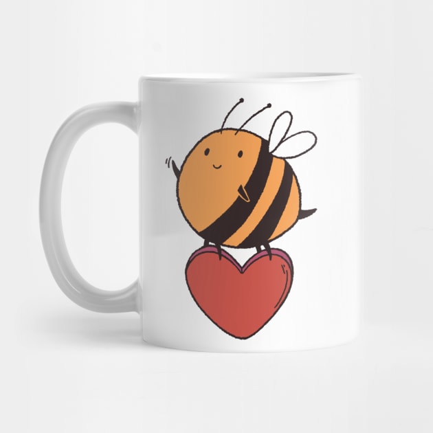 Valentine's Day is for Honey Bee Lovers Cute by gillys